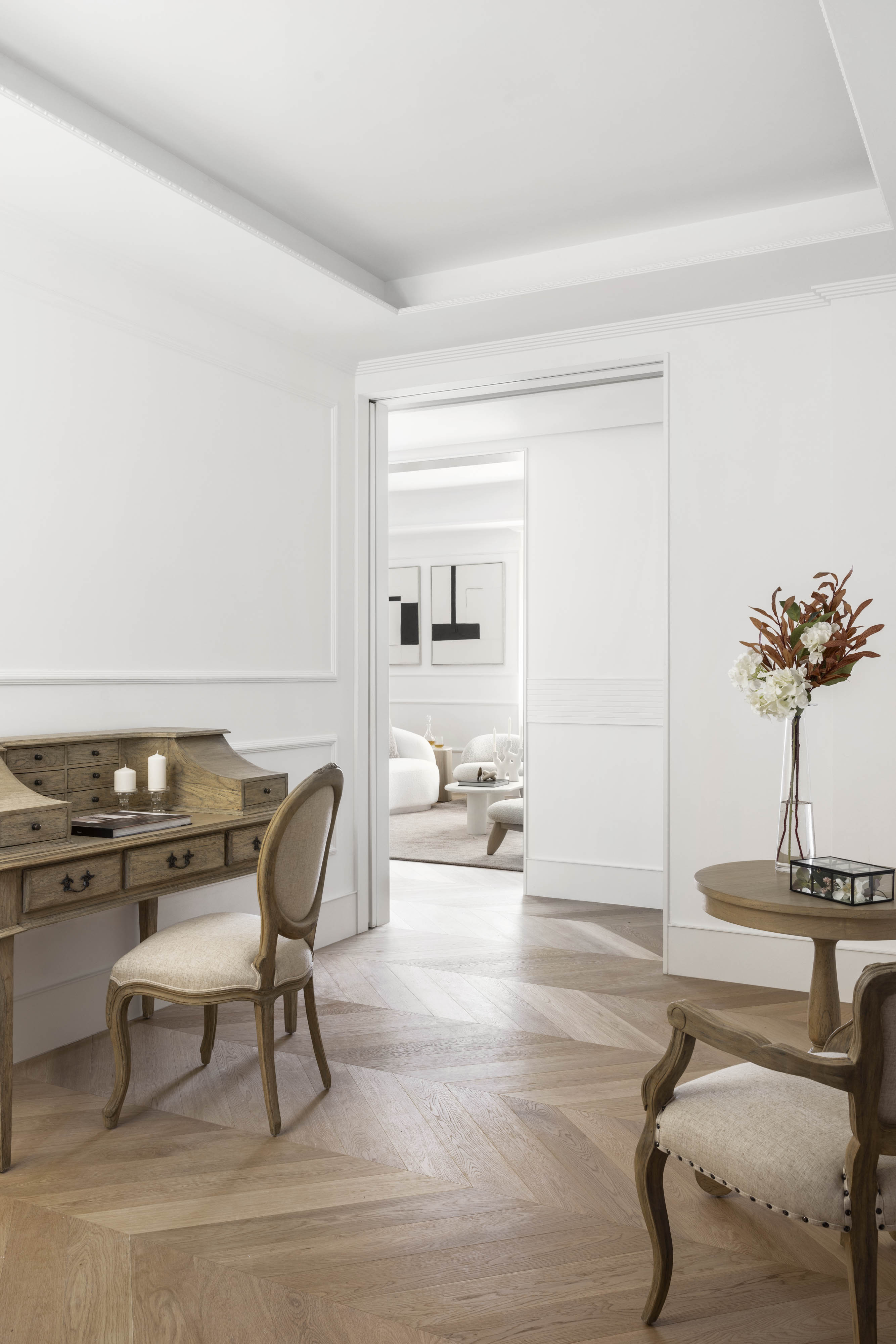Estudio de Interiorismo Alberto Torres-Proyecto Salamanca-Recibidor_FOTO AmadorT oril_ESTILISMO Beatriz Sánchez-4991