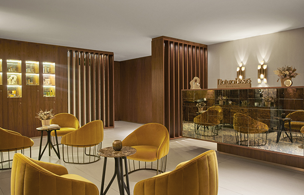 Grand Hyatt Barcelona- Spa Entrance