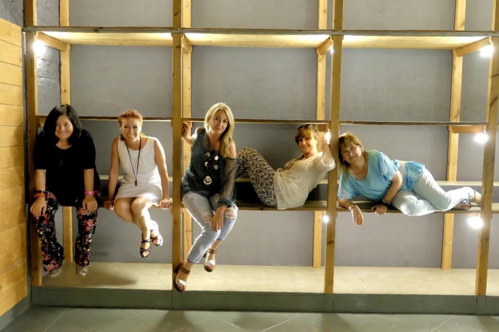 Anna R. Alós, Manu Núñez, Isabel Núñez, Montse Carulla y Maria Antònia Piqué. Foto: Jordi Soteras